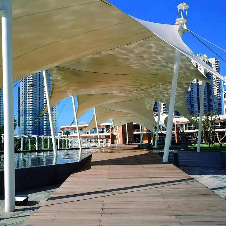 瓜州县膜结构景观棚