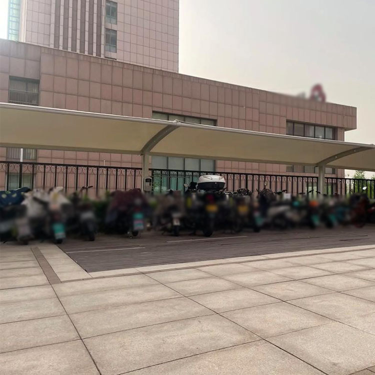 瓜州县膜结构电动车棚